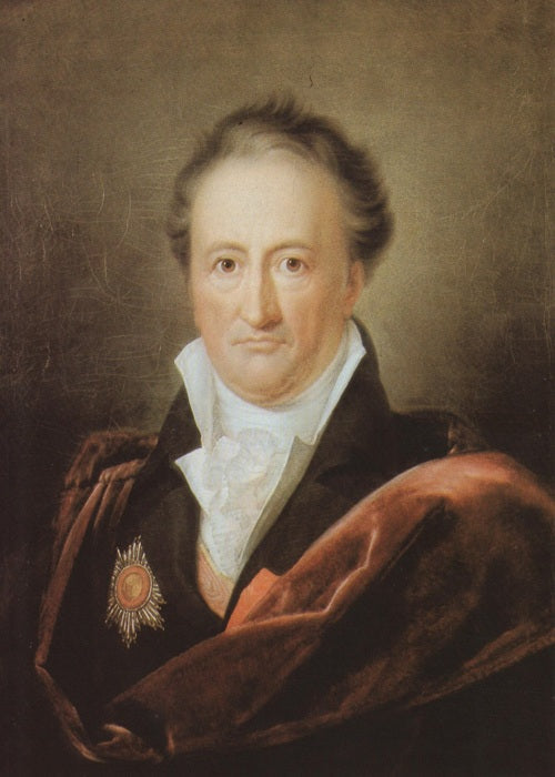Porträtgemälde von Johann Wolfgang von Goethe