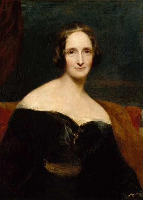Porträtgemälde von Mary W. Shelley