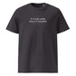 Little Prince quote t-shirt 'It is truly useful since it is beautiful' Antoine de Saint-Exupéry, anthracite front