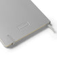 Antoine de Saint-Exupery signature silver notebook back detail