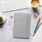 Antoine de Saint-Exupery signature silver notebook lifestyle