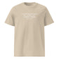 Charles Dickens quote T-shirt 'I have been bent and broken', beige front