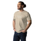 Charles Dickens quote T-shirt 'I have been bent and broken', beige portrait
