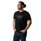 Charles Dickens quote T-shirt 'I have been bent and broken', black portrait