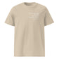 Edgar Allan Poe poetry quote T-shirt 'My days have been a dream', beige front