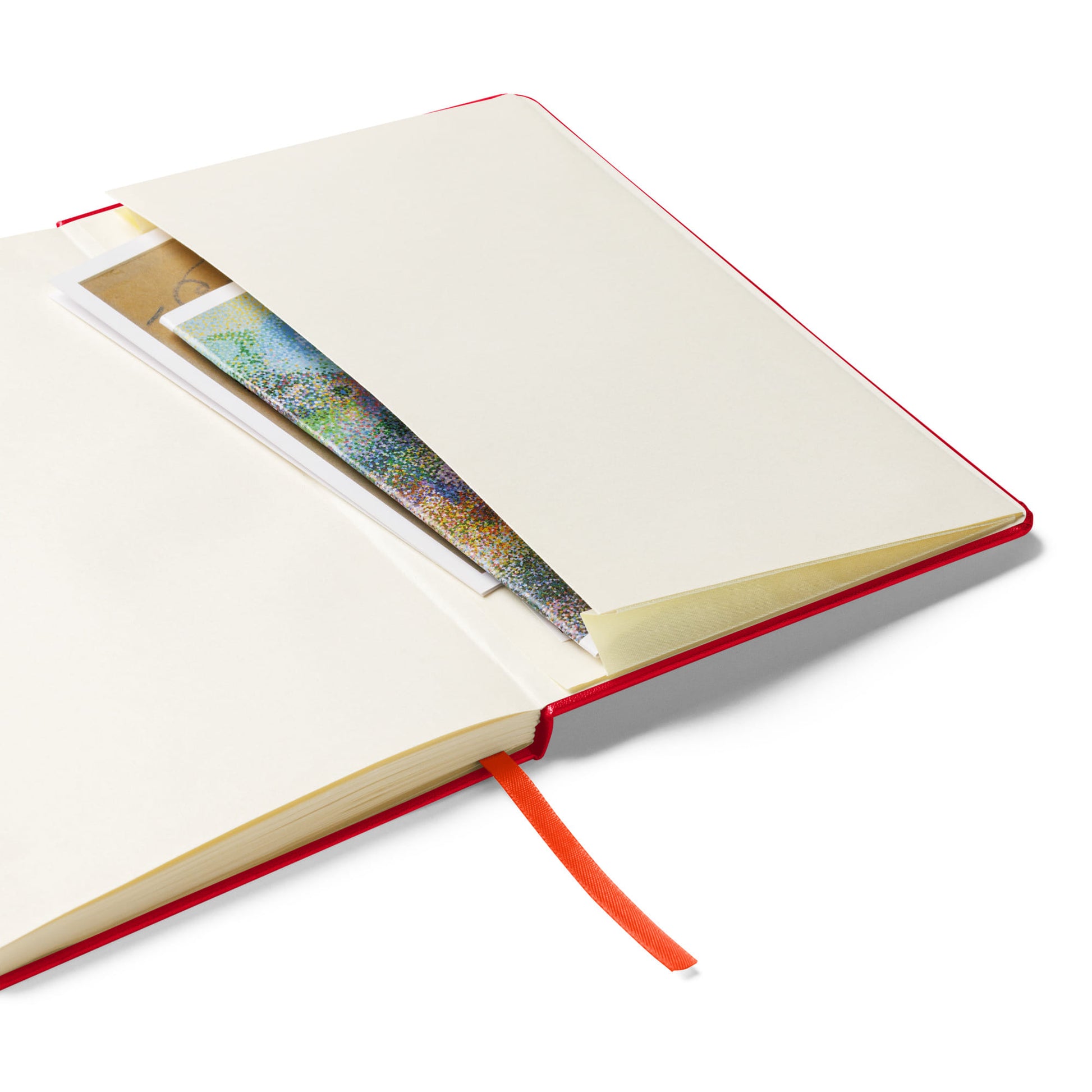 Edgar Allan Poe signature red notebook pocket