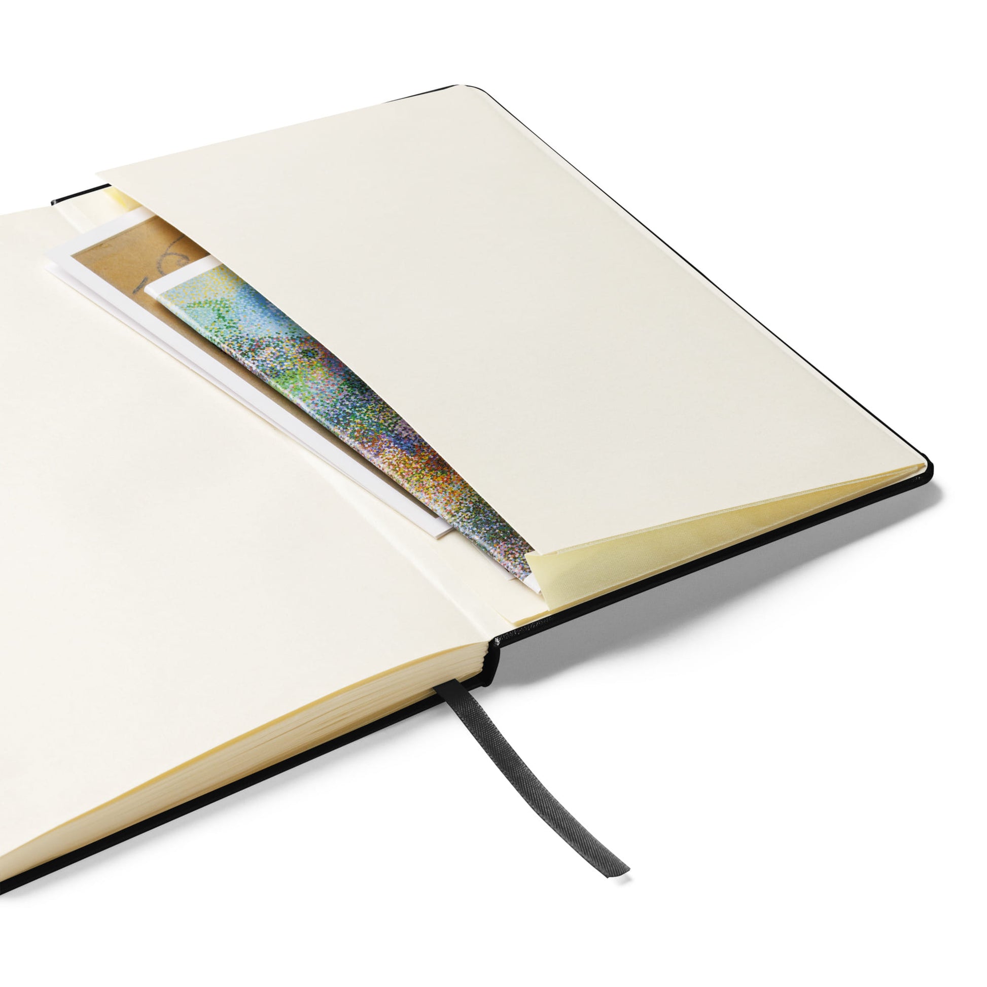 Galileo Galilei signature black notebook pocket