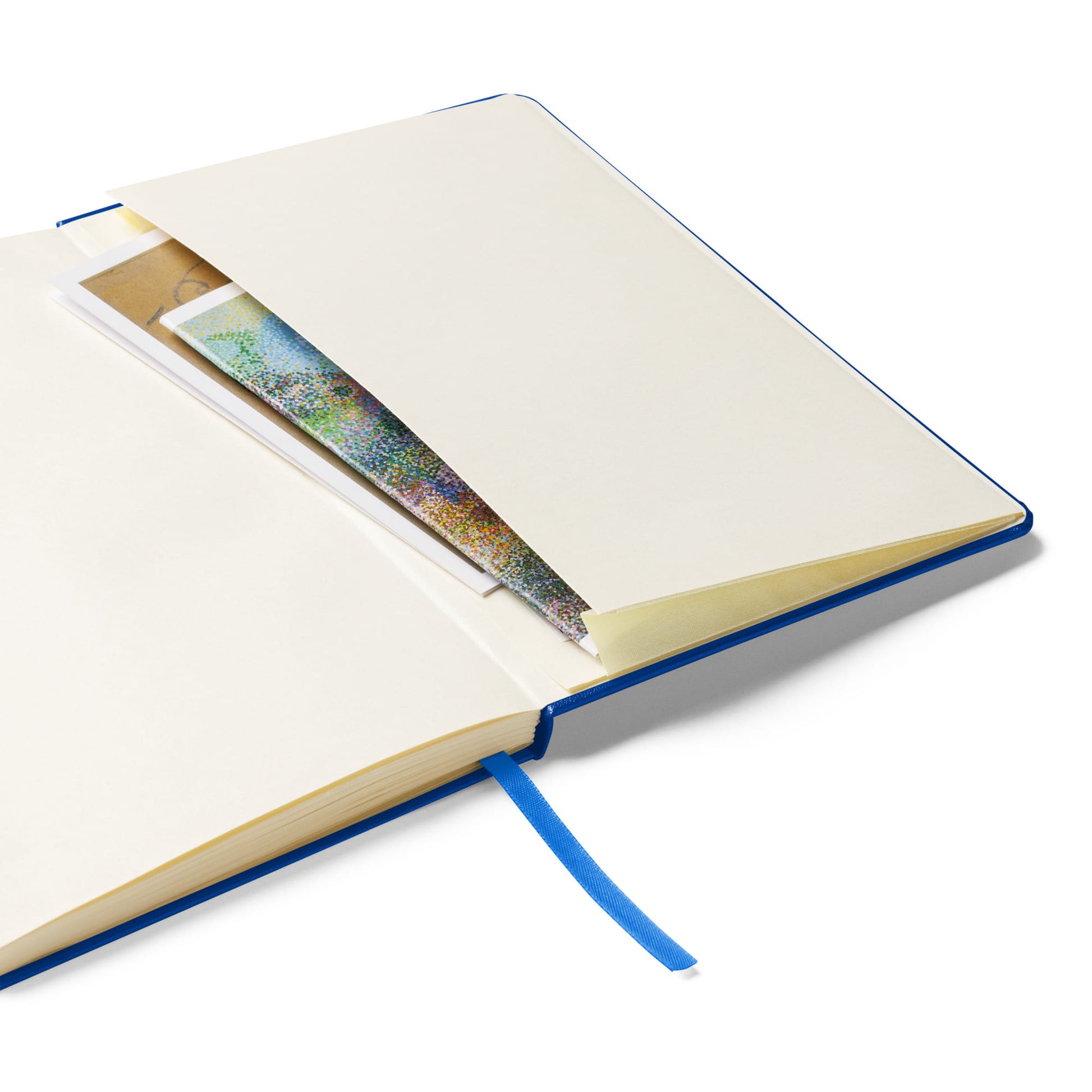 Galileo Galilei signature blue notebook pocket