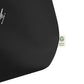 Galileo Galilei signature organic black shopper bag tag detail