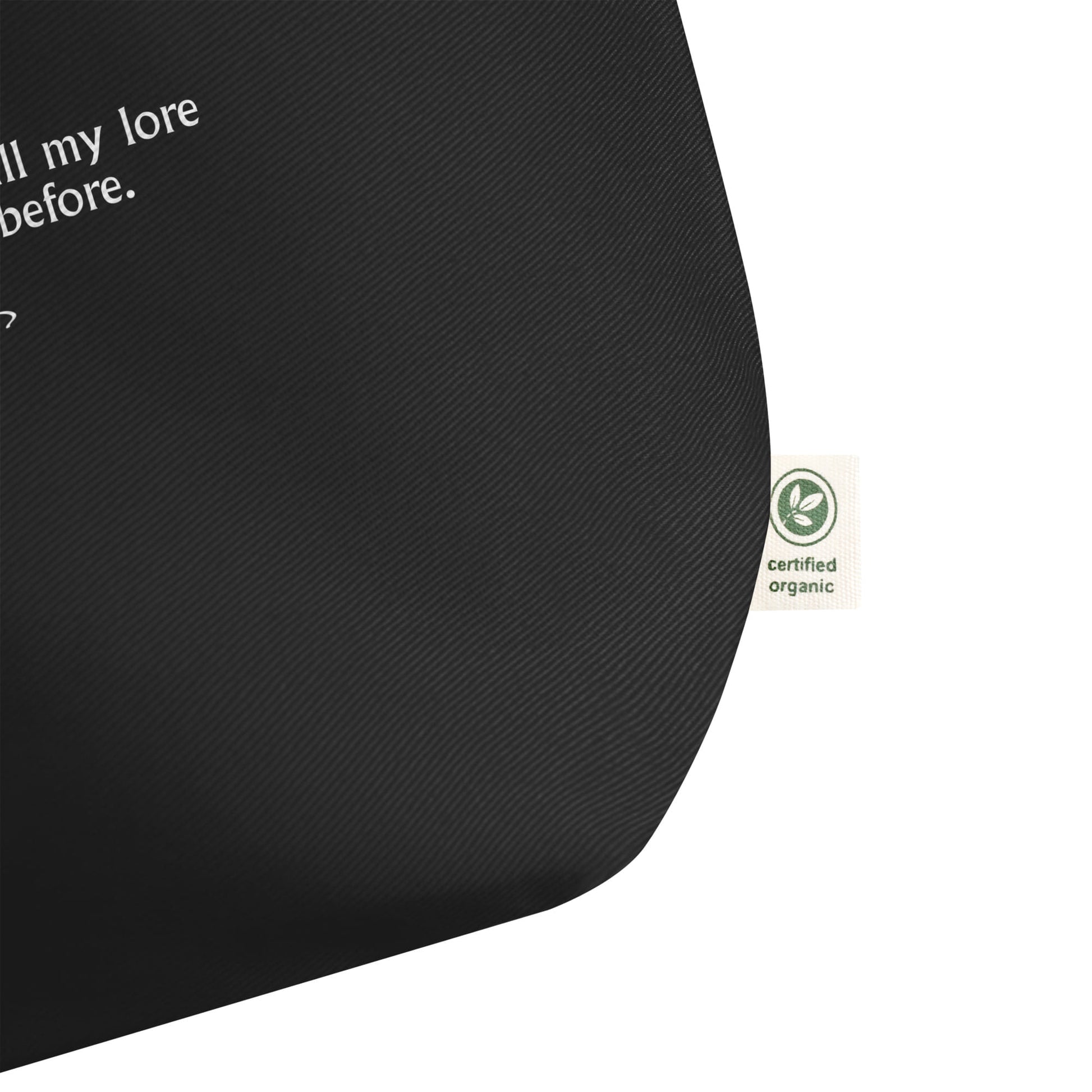 Faust 1 quote shopper 'No wiser than before' Johann Wolfgang von Goethe, black detail