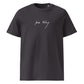 Jules Verne || Organic T-shirt w/ signature print