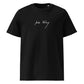 Jules Verne || Organic T-shirt w/ signature print