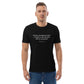 Mark Twain funny quote t-shirt 'Prosecuted', black portrait