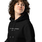 Edgar Allan Poe || Bio Hoodie mit Zitat "Leave"