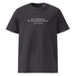 Charles Dickens || Organic T-shirt w/ quote 'This meeting is drunk, sir'