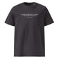 Albert Einstein || Organic T-shirt w/ quote 'I sometimes feel that I am right'