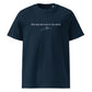 Johann Wolfgang von Goethe || Bio T-Shirt mit Zitat "Once"