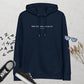 Midsummer Night's Dream quote hoodie 'What fools these mortals be' William Shakespeare, navy mockup